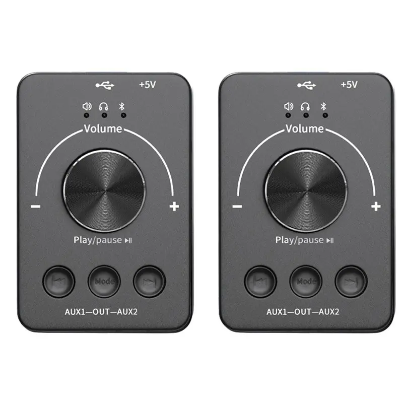 USB Volume Control Knob With One-Click Mute 3 Modes For Computer Speakers Play/Pause And Track Skipping Functionality
USB Volume Control Knob With One-Click Mute 3 Modes For Computer Speakers Play/Pause And Track Skipping Functionality