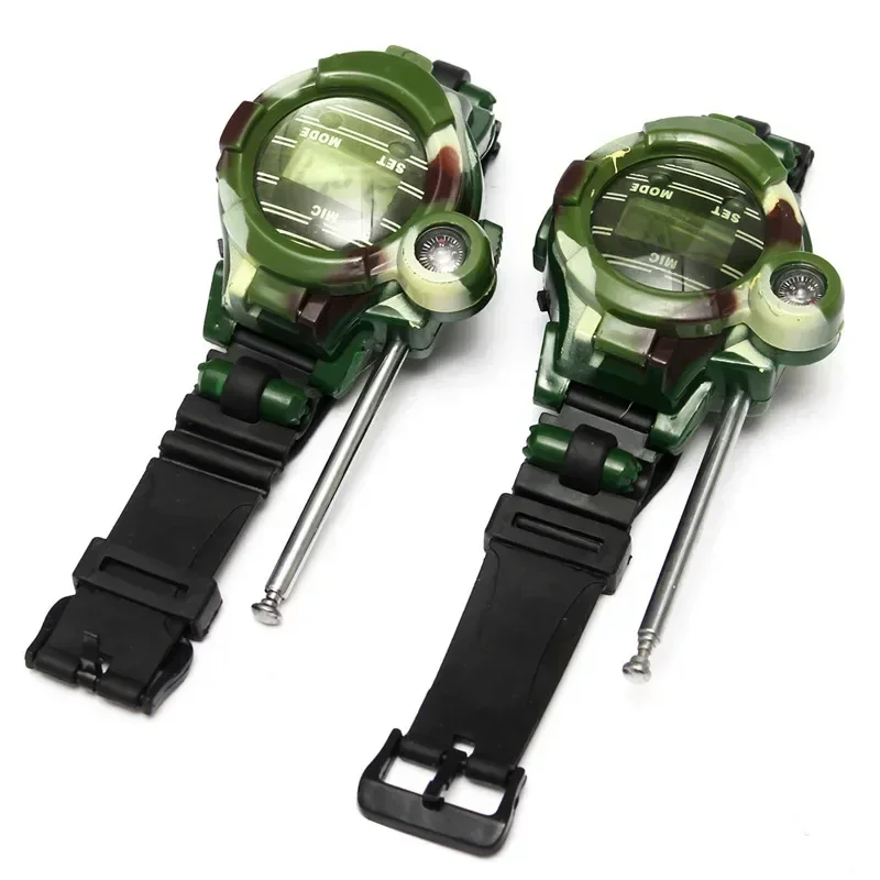 2Pcs/set camouflage interphone watch family play game electric strong range clock Outdoor child birthday gift toy
2Pcs/set camouflage interphone watch family play game electric strong range clock Outdoor child birthday gift toy