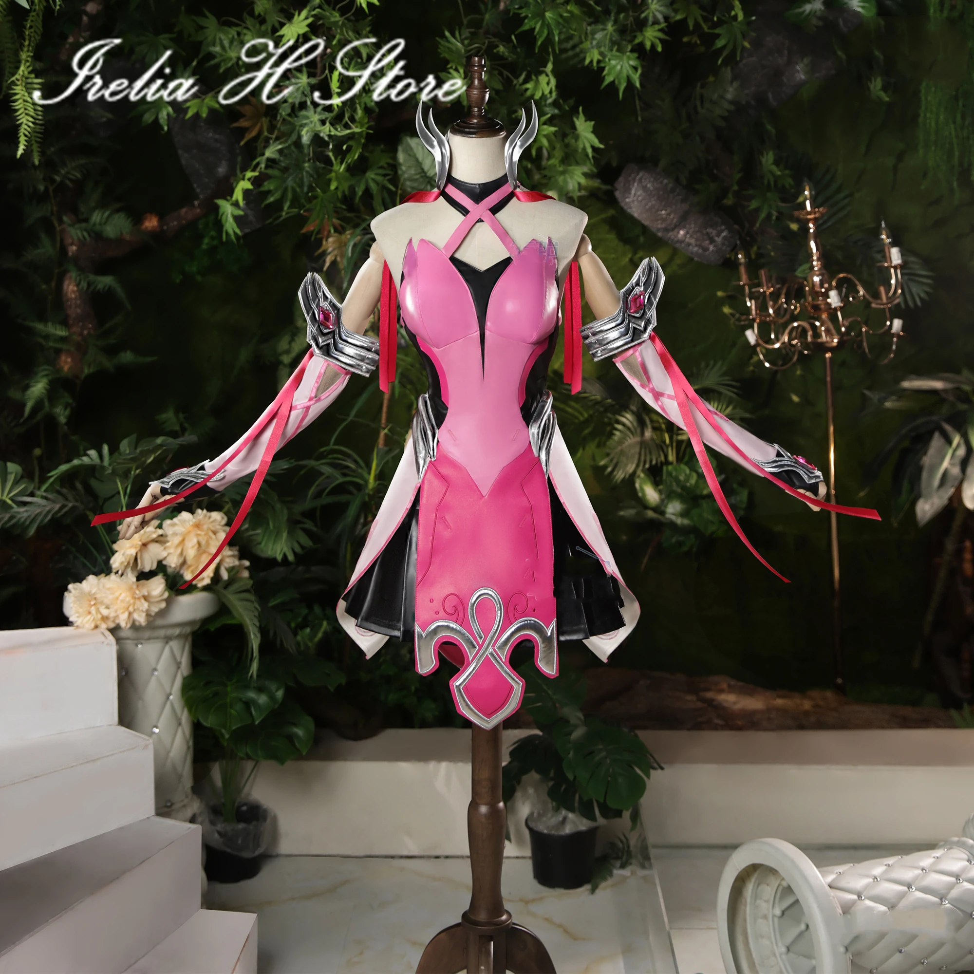 Irelia H Store Angela Ziegler from O W Pink Mercy Cosplay Costume for women hallowee party dress
Irelia H Store Angela Ziegler from O W Pink Mercy Cosplay Costume for women hallowee party dress