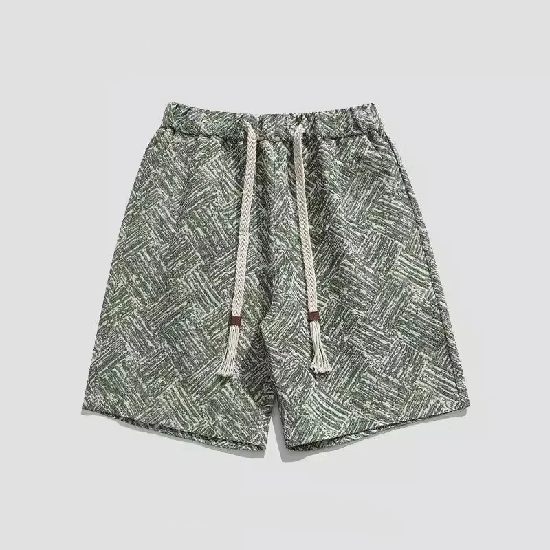 Men's Summer Casual Floral Short Pants Ice Silk Breathable mid Waist Beach Sports Five-Quarter Length Polyester Fiber Shorts
Men's Summer Casual Floral Short Pants Ice Silk Breathable mid Waist Beach Sports Five-Quarter Length Polyester Fiber Shorts