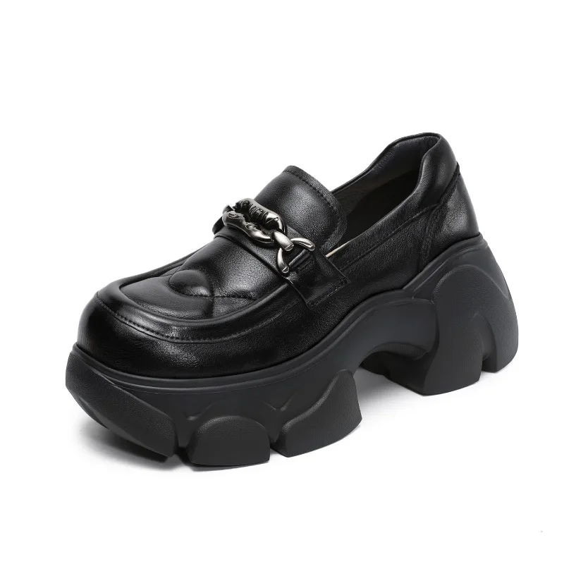 2026 Spring Autumn British Style Chunky Shoes Women Genuine Leather Chunky Loafers Platform Wedge Women's Chunky Shoes
2026 Spring Autumn British Style Chunky Shoes Women Genuine Leather Chunky Loafers Platform Wedge Women's Chunky Shoes