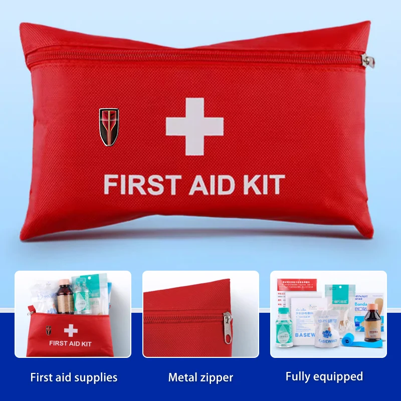 Car Logo First Aid Kit Emergency Survival Bag Handbag Trauma Box For Hongqi H5 H6 H7 H9 E-QM5 HS3 HS5 HS6 HS7 E-HS3 E-HS9 LS5
Car Logo First Aid Kit Emergency Survival Bag Handbag Trauma Box For Hongqi H5 H6 H7 H9 E-QM5 HS3 HS5 HS6 HS7 E-HS3 E-HS9 LS5