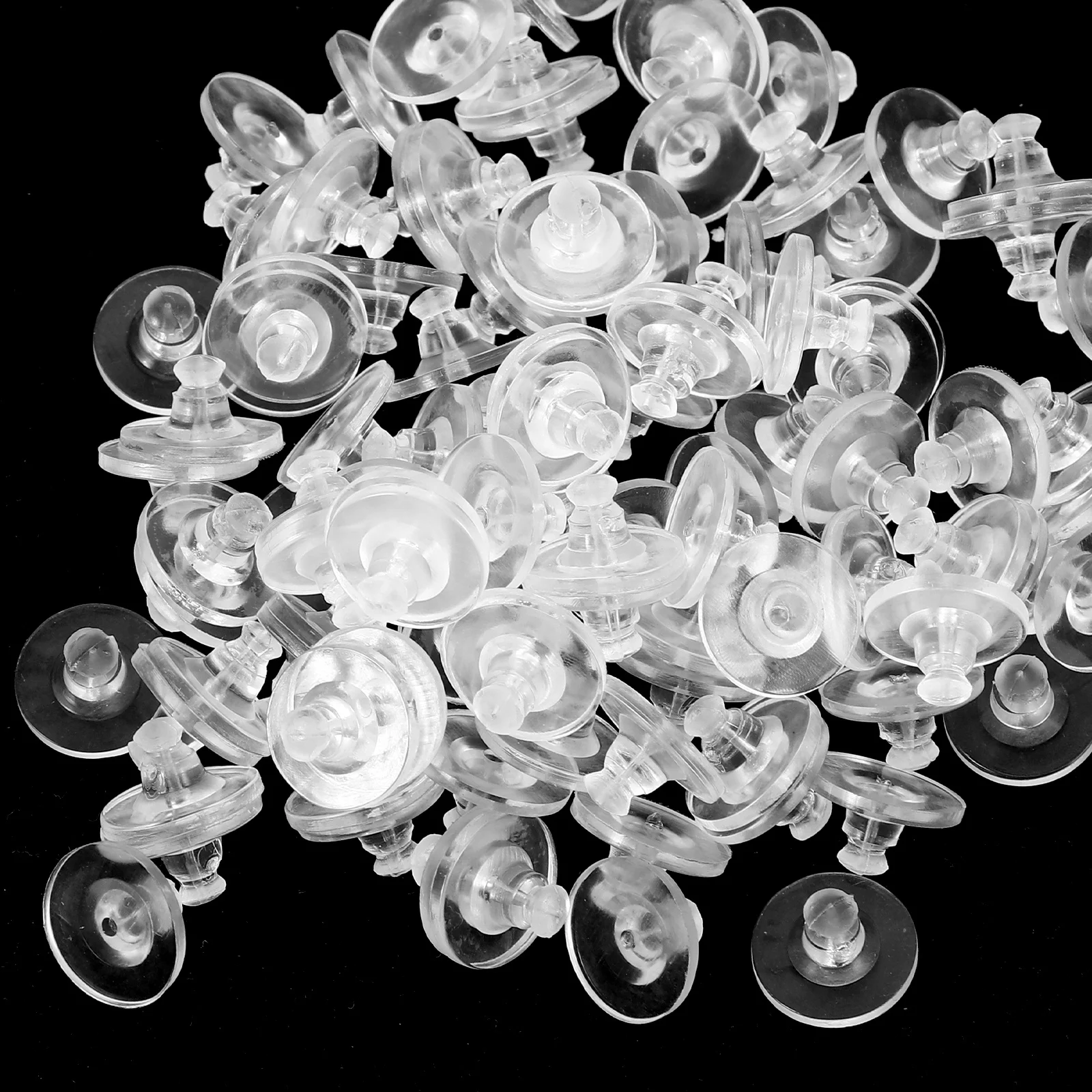 100pcs Flying Earring Lifters Earring Backs Silicone Secure Stoppers For Heavy Earrings Diy Jewelry Making Accessories
100pcs Flying Earring Lifters Earring Backs Silicone Secure Stoppers For Heavy Earrings Diy Jewelry Making Accessories