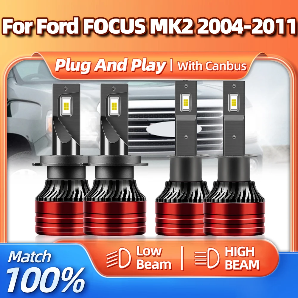 LED Headlight Bulbs 40000LM Auto Headlamps 240W CSP Chips Car Light 12V For Ford FOCUS MK2 2004-2006 2007 2008 2009 2010 2011
LED Headlight Bulbs 40000LM Auto Headlamps 240W CSP Chips Car Light 12V For Ford FOCUS MK2 2004-2006 2007 2008 2009 2010 2011