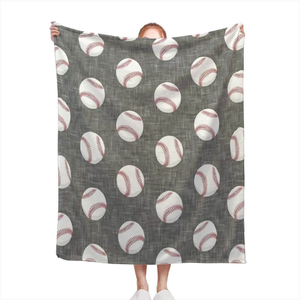 Baseballs Grey Comfortable Flanne Blanket Soft comforter sets throw for Couch Warm Flannel Blankets Bedroom Décor
Baseballs Grey Comfortable Flanne Blanket Soft comforter sets throw for Couch Warm Flannel Blankets Bedroom Décor