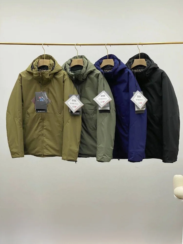 Outdoor Men's aphene Cotton Jaet Hooded Windproof Waterproof Warm Cold Resistant Fowl Pattern Stand Fit Cleanfit Sle
Outdoor Men's aphene Cotton Jaet Hooded Windproof Waterproof Warm Cold Resistant Fowl Pattern Stand Fit Cleanfit Sle