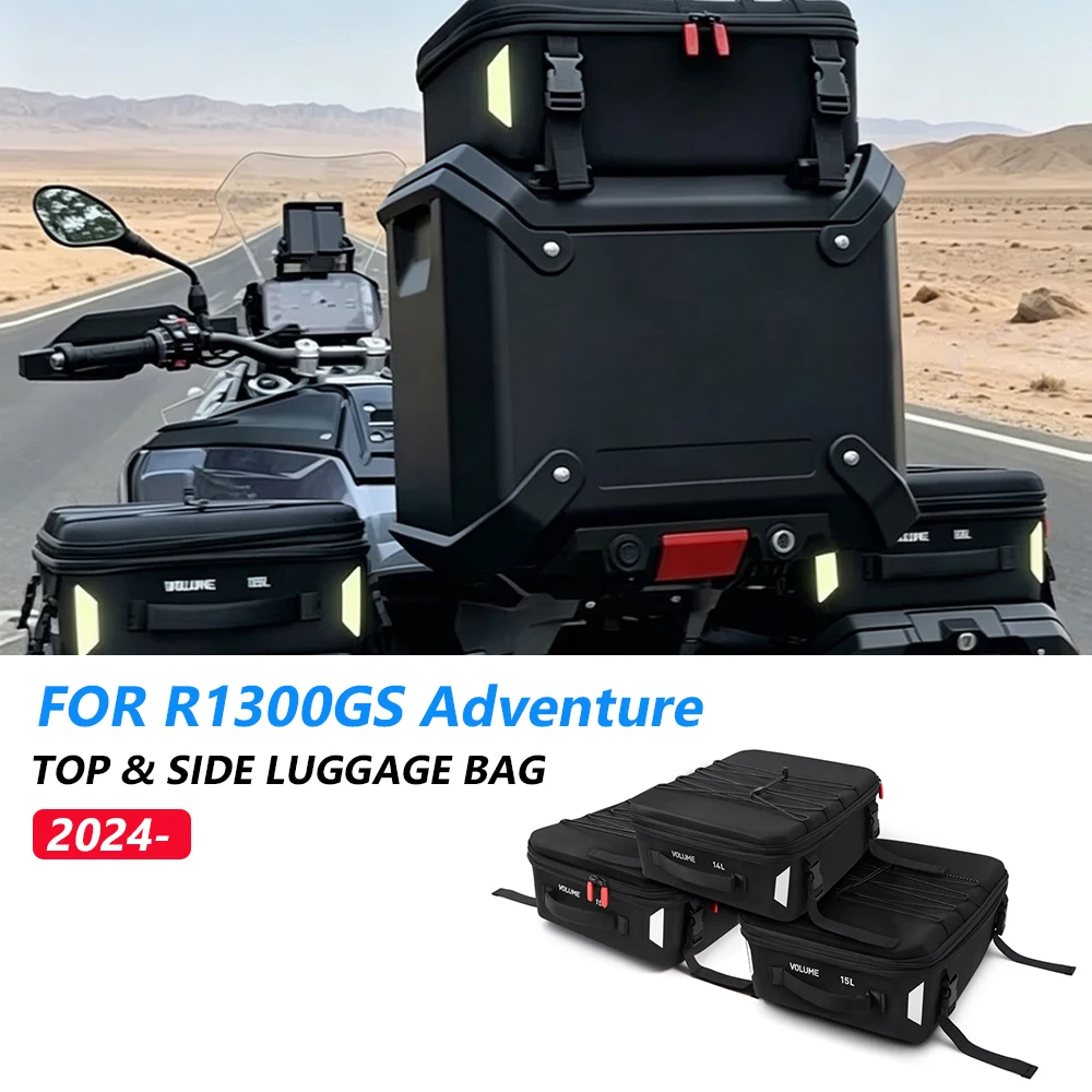 Saddlebag Upper Pack Luggage Bags For BMW R 1300 GS ADV R1300GS Adventure 2024-2026 Motorcycle Side Top Box Case Bag Accessories
Saddlebag Upper Pack Luggage Bags For BMW R 1300 GS ADV R1300GS Adventure 2024-2026 Motorcycle Side Top Box Case Bag Accessories