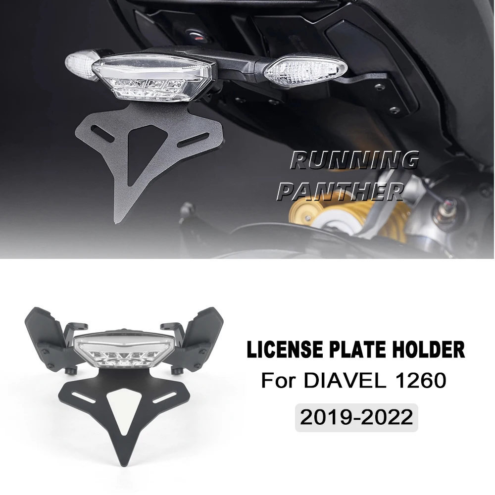 For Ducati Diavel1260S Diavel 1260 S 2019-2022 Motorcycle Rear Short Tail Stock License Plate Holder Tailstock Bracket LED Light
For Ducati Diavel1260S Diavel 1260 S 2019-2022 Motorcycle Rear Short Tail Stock License Plate Holder Tailstock Bracket LED Light
