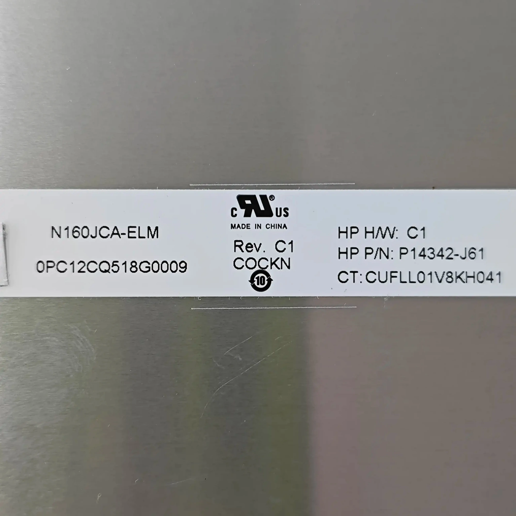 N160JCA-ELM IPS 1920×1200 EDP 30 Pins 16.0'' Laptop LCD Screen Display Panel Matrix
N160JCA-ELM IPS 1920×1200 EDP 30 Pins 16.0'' Laptop LCD Screen Display Panel Matrix