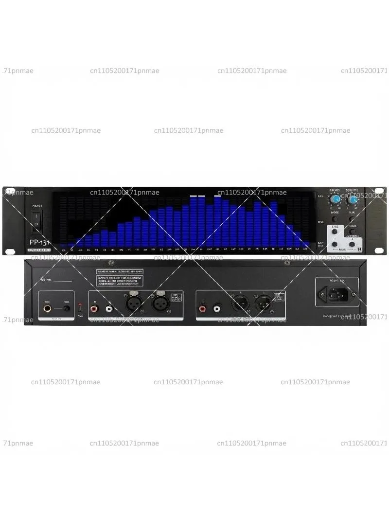2U Rack-Mounted Spectrum Display Equalizer Audio Level Amplifier Analyzer for Stage
2U Rack-Mounted Spectrum Display Equalizer Audio Level Amplifier Analyzer for Stage