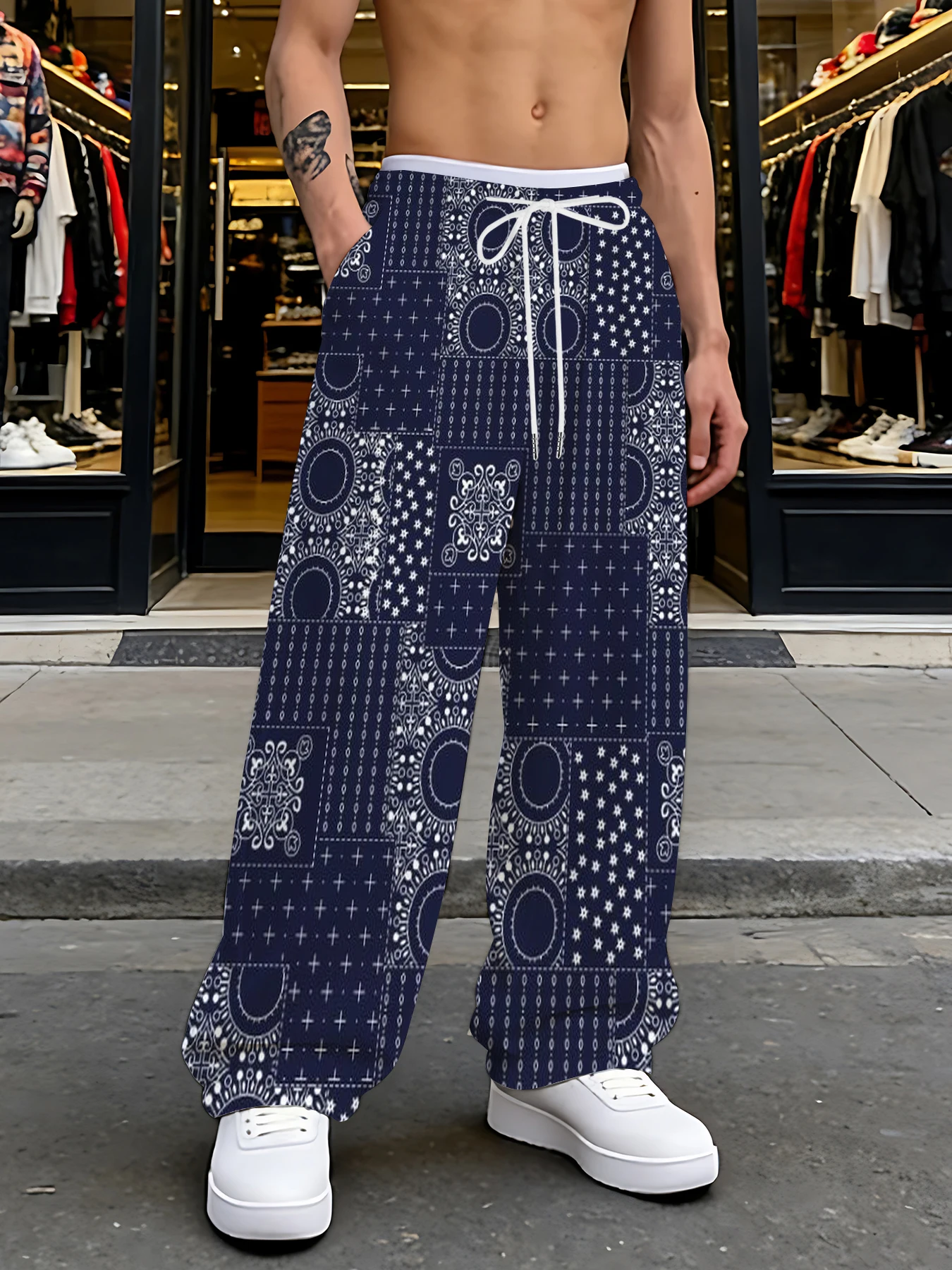 Outdoor Adventure Ready! Breathable Polyester Prints - Stylish & Practical Straight Pants!
Outdoor Adventure Ready! Breathable Polyester Prints - Stylish & Practical Straight Pants!