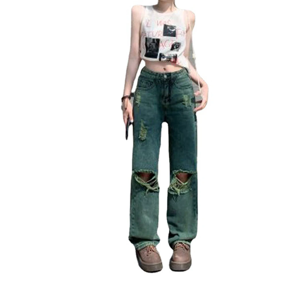 Arazooyi Baggy Jeans Woman High Waist Women's Pants Female Clothing Newjeans Vintage Clothes Denim Korean Fashion Streetwear
Arazooyi Baggy Jeans Woman High Waist Women's Pants Female Clothing Newjeans Vintage Clothes Denim Korean Fashion Streetwear