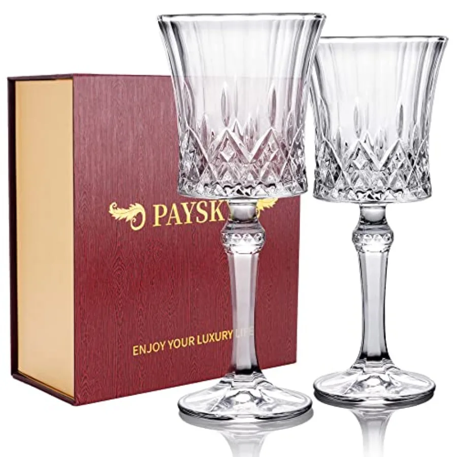 Wine Glasses Set of 2, Large Red Wine or Wine Glass Gifts for Valentine's Day, Anniversary, Birthday -10 OZ…
Wine Glasses Set of 2, Large Red Wine or Wine Glass Gifts for Valentine's Day, Anniversary, Birthday -10 OZ…