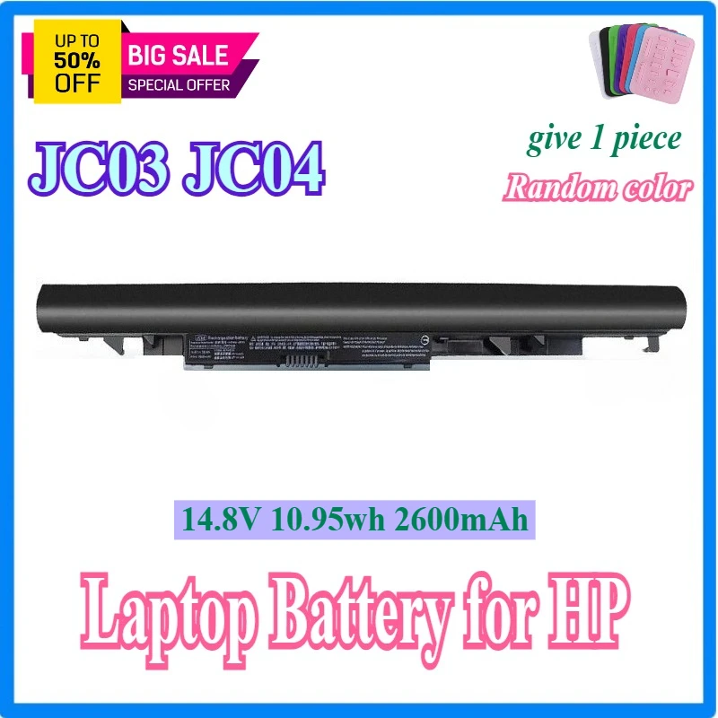 Laptop Battery JC03 JC04 for HP Spare 919681-221 919682-421 919682-831 15-BS000 15-BW000 15-BS0XX 15-BS113DX/BS015DX
Laptop Battery JC03 JC04 for HP Spare 919681-221 919682-421 919682-831 15-BS000 15-BW000 15-BS0XX 15-BS113DX/BS015DX
