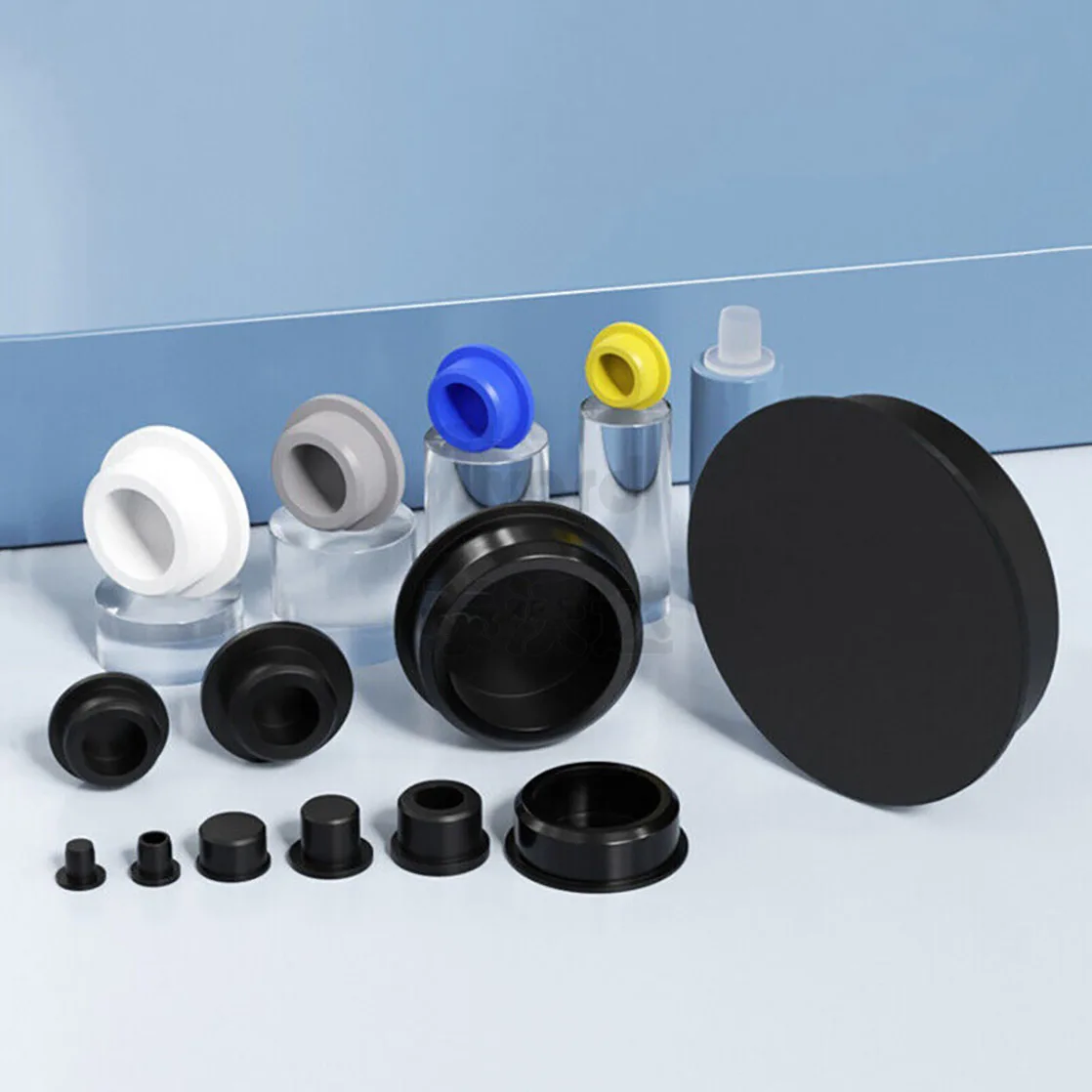 5Pcs T Type Stopper Black Round Silicone Rubber Seal Hole Plugs Blanking End Caps Seal A=6.8mm/7.3mm/7.8mm-14mm
5Pcs T Type Stopper Black Round Silicone Rubber Seal Hole Plugs Blanking End Caps Seal A=6.8mm/7.3mm/7.8mm-14mm