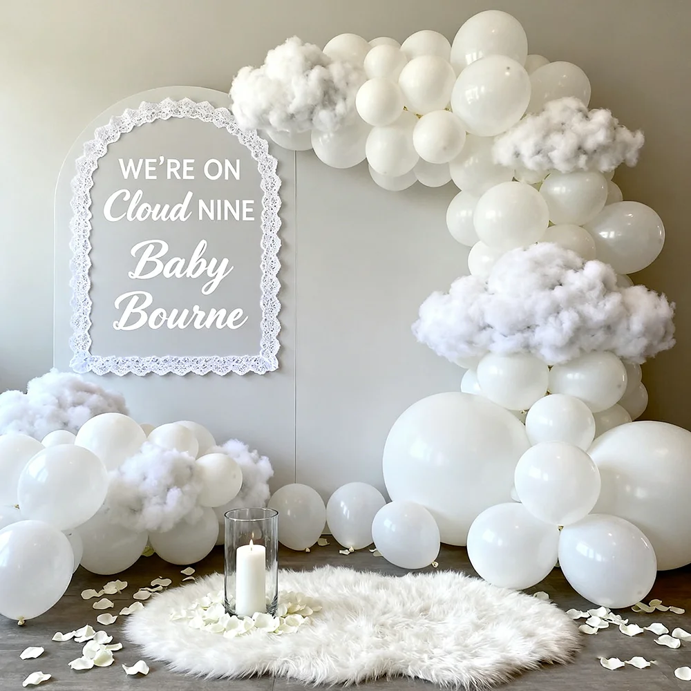 99Pcs White Latex Balloon Arch Kit White Balloon Garland Engagement Bachelorette Baby Shower Wedding Party Birthday Decoration
99Pcs White Latex Balloon Arch Kit White Balloon Garland Engagement Bachelorette Baby Shower Wedding Party Birthday Decoration