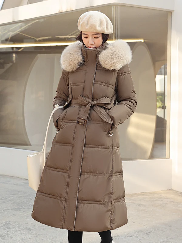 Женское длинное пуховое хлопковое пальто Thiened, новое хлопковое пальто с облегающей талией, корейская версия, свободная зимняя хлопковая одежда, большая...
Женское длинное пуховое хлопковое пальто Thiened, новое хлопковое пальто с облегающей талией, корейская версия, свободная зимняя хлопковая одежда, большая...