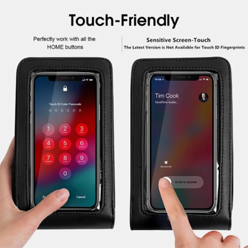 RFID Touchable Screen Mobile Phone Bag PU Shoulder Storage Bag Female Student Small Bag Coin Purse
RFID Touchable Screen Mobile Phone Bag PU Shoulder Storage Bag Female Student Small Bag Coin Purse
