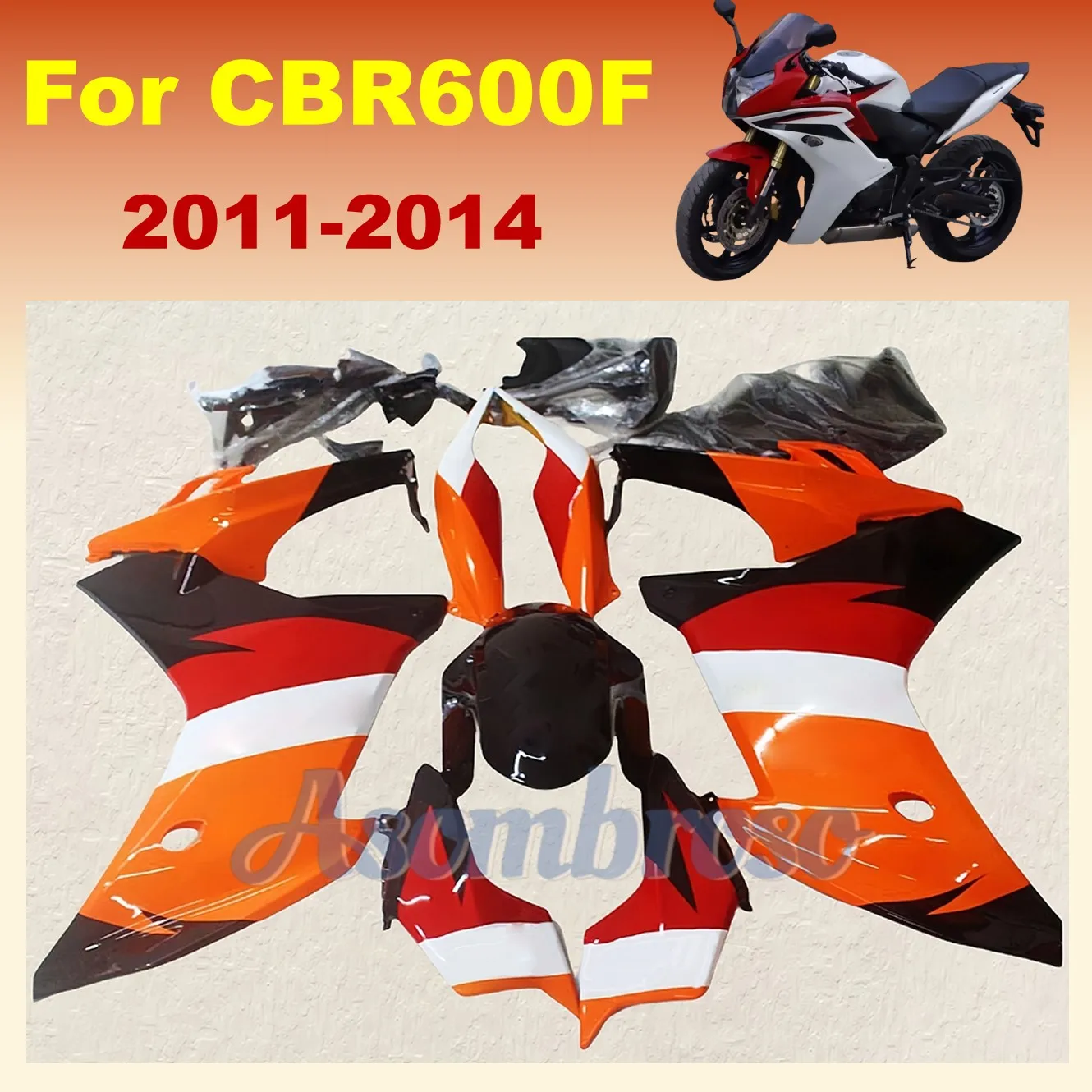 Cool Fairing Kit for HONDA CBR600F 2011 2012 2013 2014 CBR 600F 11 12 13 Rebuild Motorcycle ABS Fairings
Cool Fairing Kit for HONDA CBR600F 2011 2012 2013 2014 CBR 600F 11 12 13 Rebuild Motorcycle ABS Fairings