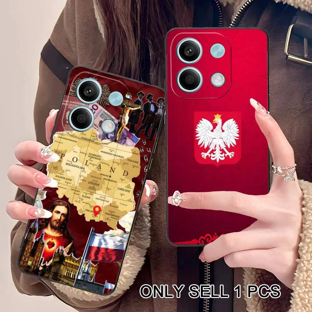 Poland Polska Flag Matte TPU Mobile Phone Case for POCO M7 M6 M5 M4 M3 X7 X6 X5 X4 X3 Pro GT 5G Colorful Printing Cover
Poland Polska Flag Matte TPU Mobile Phone Case for POCO M7 M6 M5 M4 M3 X7 X6 X5 X4 X3 Pro GT 5G Colorful Printing Cover