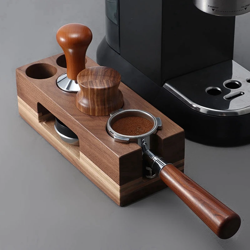 AA97Z Coffee Tamper Holder Wood Filling Support Base Espresso Tampering Mat Station Stand for Barista Coffee Accessories 54Mm
AA97Z Coffee Tamper Holder Wood Filling Support Base Espresso Tampering Mat Station Stand for Barista Coffee Accessories 54Mm