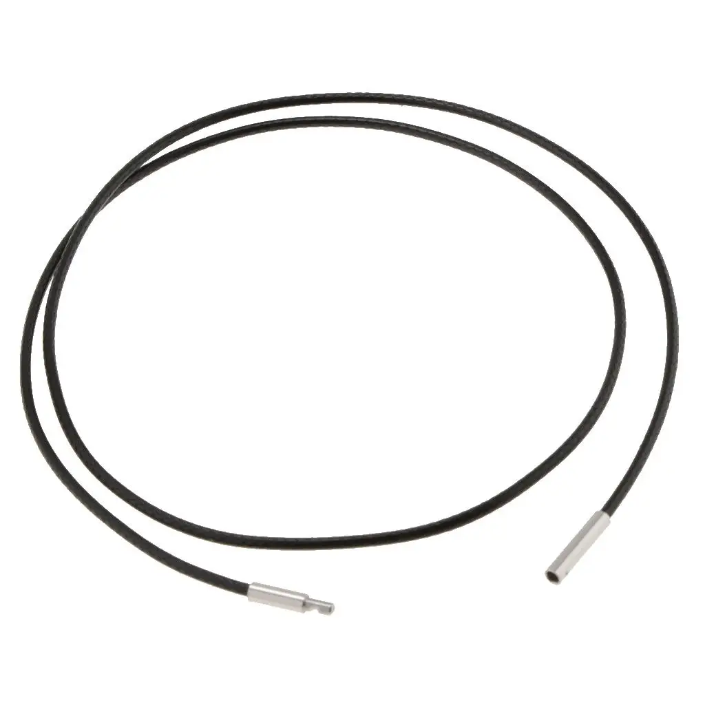1mm/1.5 Cord Necklace With Stainless Steel Push Bayonet Clasp DIY Necklace
1mm/1.5 Cord Necklace With Stainless Steel Push Bayonet Clasp DIY Necklace