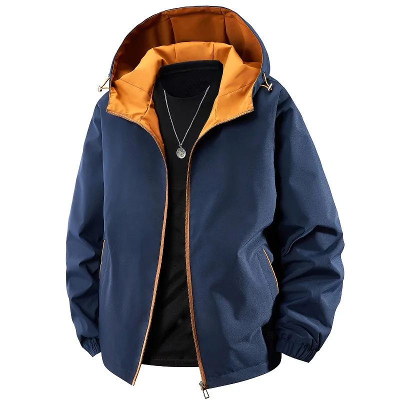 Мужские ветровки с капюшоном, куртки для велоспорта и пешего туризма, уличная куртка, однотонные пальто, весенне-осенняя модная спортивная водонепроницаемая куртка
Мужские ветровки с капюшоном, куртки для велоспорта и пешего туризма, уличная куртка, однотонные пальто, весенне-осенняя модная спортивная водонепроницаемая куртка