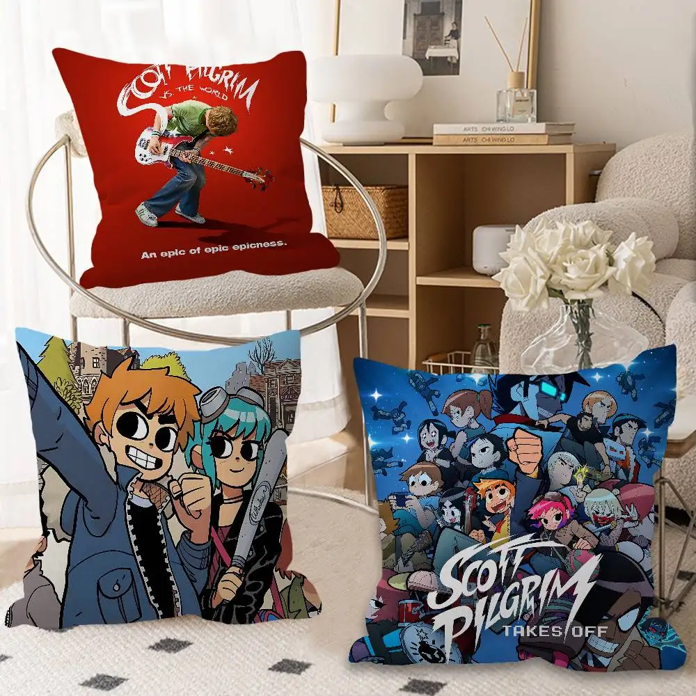 Scott Pilgrim Pillow Gifts Home Office Furnishings Bedroom Sofa Car Cushion Cover Case 45x45cm
Scott Pilgrim Pillow Gifts Home Office Furnishings Bedroom Sofa Car Cushion Cover Case 45x45cm