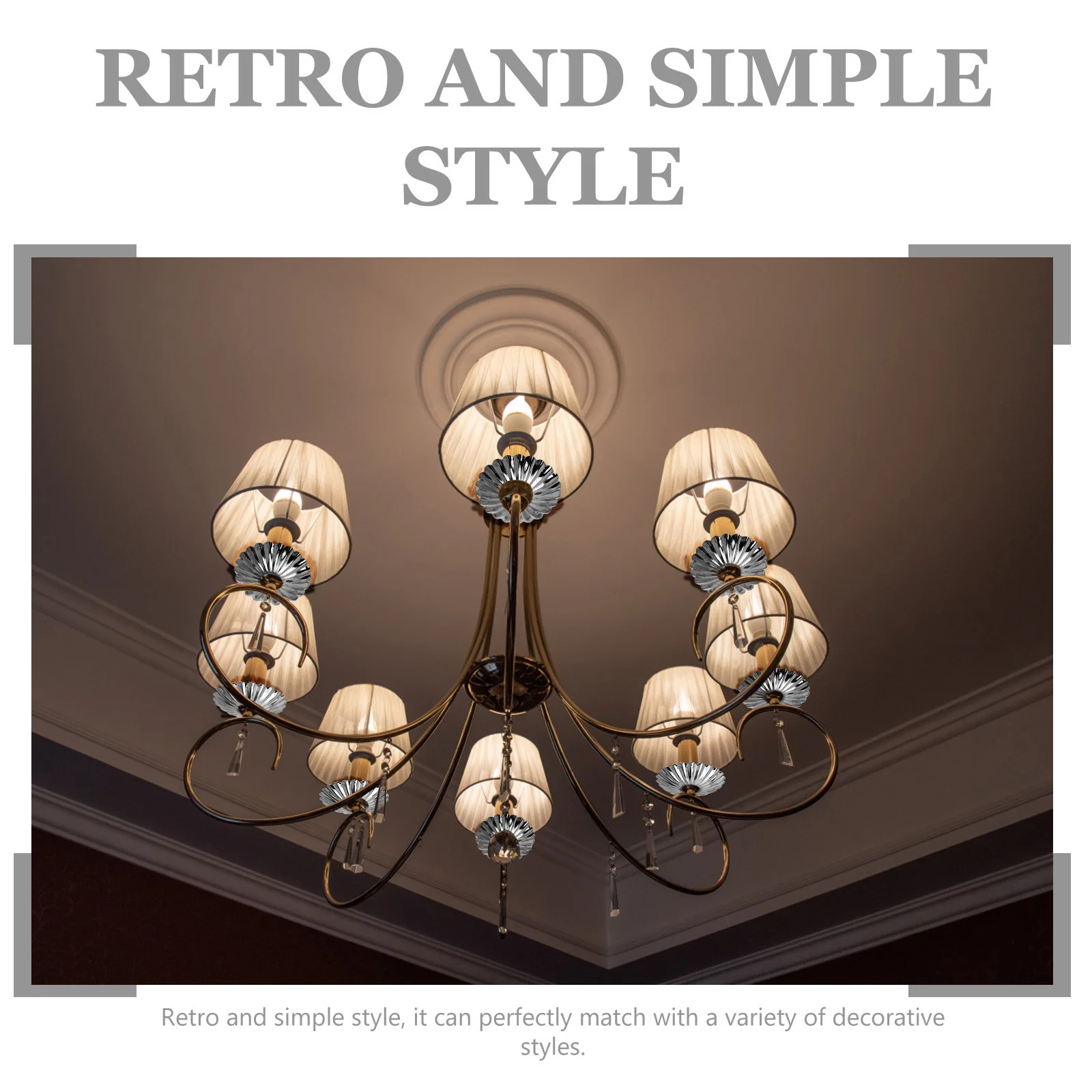 10pcs Flower Design Lamp Cover Led Iron Lighting Decoration Table Lamp Gasket Home Decor Accessories Ceiling Cover
10pcs Flower Design Lamp Cover Led Iron Lighting Decoration Table Lamp Gasket Home Decor Accessories Ceiling Cover