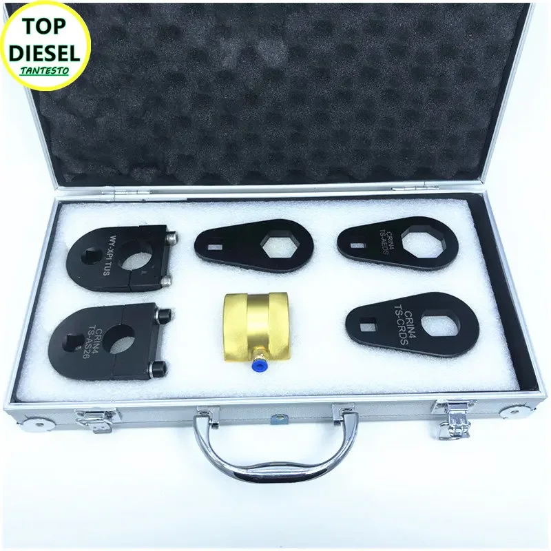 CRIN4 Diesel Common Rail Injector Solenoid Valve Removal Fixture Clamp Oil Return Collector Tools
CRIN4 Diesel Common Rail Injector Solenoid Valve Removal Fixture Clamp Oil Return Collector Tools