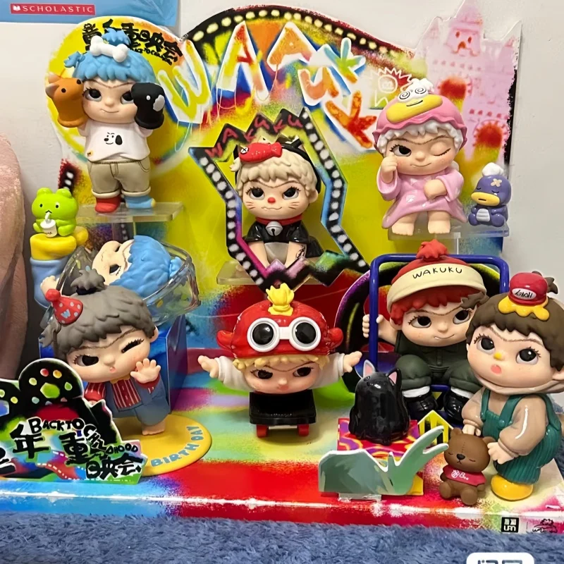 Authentic Wakuku Trendy Blind Box Toys Creative Doll Figurines Collectible Items Childhood Memories Series Collectors' Choice
Authentic Wakuku Trendy Blind Box Toys Creative Doll Figurines Collectible Items Childhood Memories Series Collectors' Choice