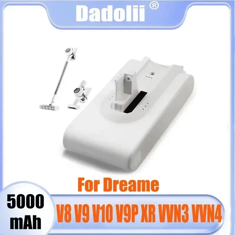5000mAh 25.2v Li-ion battery suitable for v8 v9 v10 v9p xr vvn3 handheld wireless vacuum cleaner replacement battery
5000mAh 25.2v Li-ion battery suitable for v8 v9 v10 v9p xr vvn3 handheld wireless vacuum cleaner replacement battery