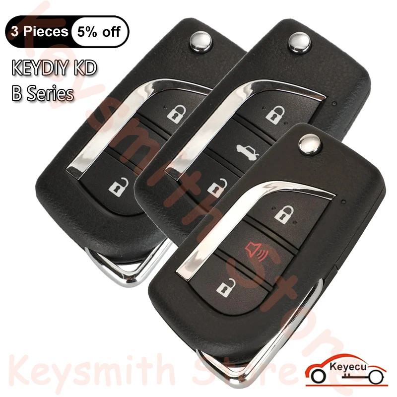 KEYECU KEYDIY B Series B13-2 B13-2 + 1 B13 для Toyota Style 2, 3-кнопочный универсальный дистанционный ключ для KD-X2/KD-MAX/KD MINI Key Tool
KEYECU KEYDIY B Series B13-2 B13-2 + 1 B13 для Toyota Style 2, 3-кнопочный универсальный дистанционный ключ для KD-X2/KD-MAX/KD MINI Key Tool