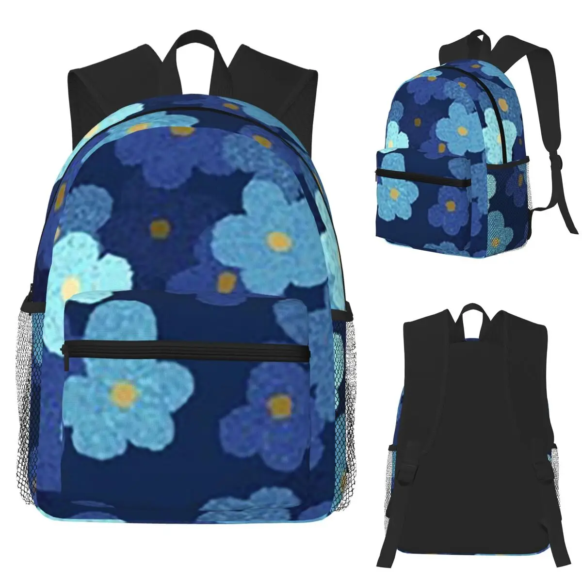 Blue Cute Flowers Student Backpack School Bag Hiking Travel Daypack for Boys Girls Fashion Bookbag Shoulder Bags
Blue Cute Flowers Student Backpack School Bag Hiking Travel Daypack for Boys Girls Fashion Bookbag Shoulder Bags