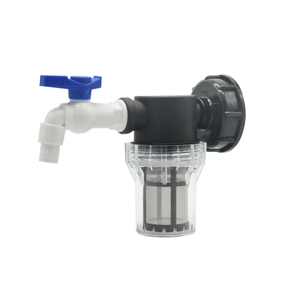 S60 to 15mm 16mm IBC Tank Tap Hose Connector Filter Garden Hose Barb Connector Metal Faucet 1000 Liter Tank Valve Fitting
S60 to 15mm 16mm IBC Tank Tap Hose Connector Filter Garden Hose Barb Connector Metal Faucet 1000 Liter Tank Valve Fitting