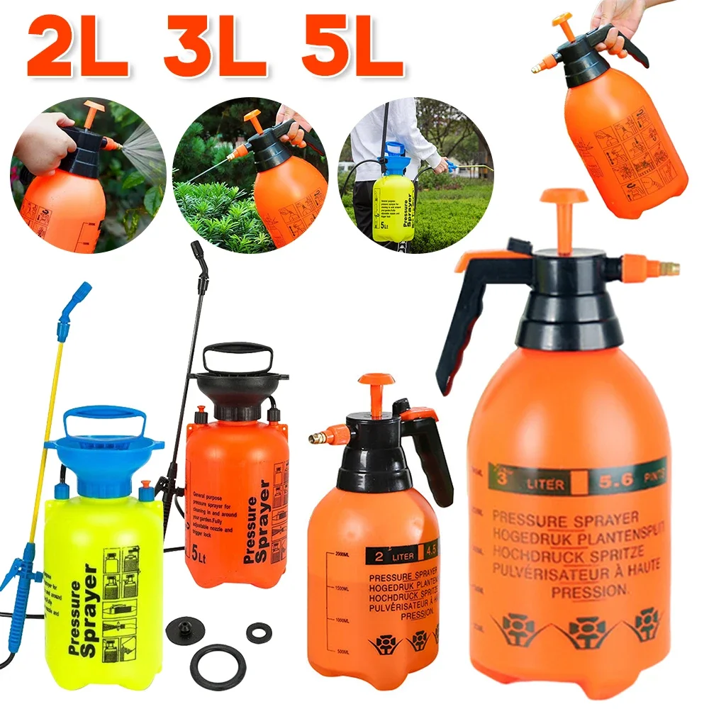2L 3L 5L Watering Can Pressure Garden Sprayer Irrigation Pump Pressure Spray Bottle for Lawn Garden Care Manual Pressure Sprayer
2L 3L 5L Watering Can Pressure Garden Sprayer Irrigation Pump Pressure Spray Bottle for Lawn Garden Care Manual Pressure Sprayer