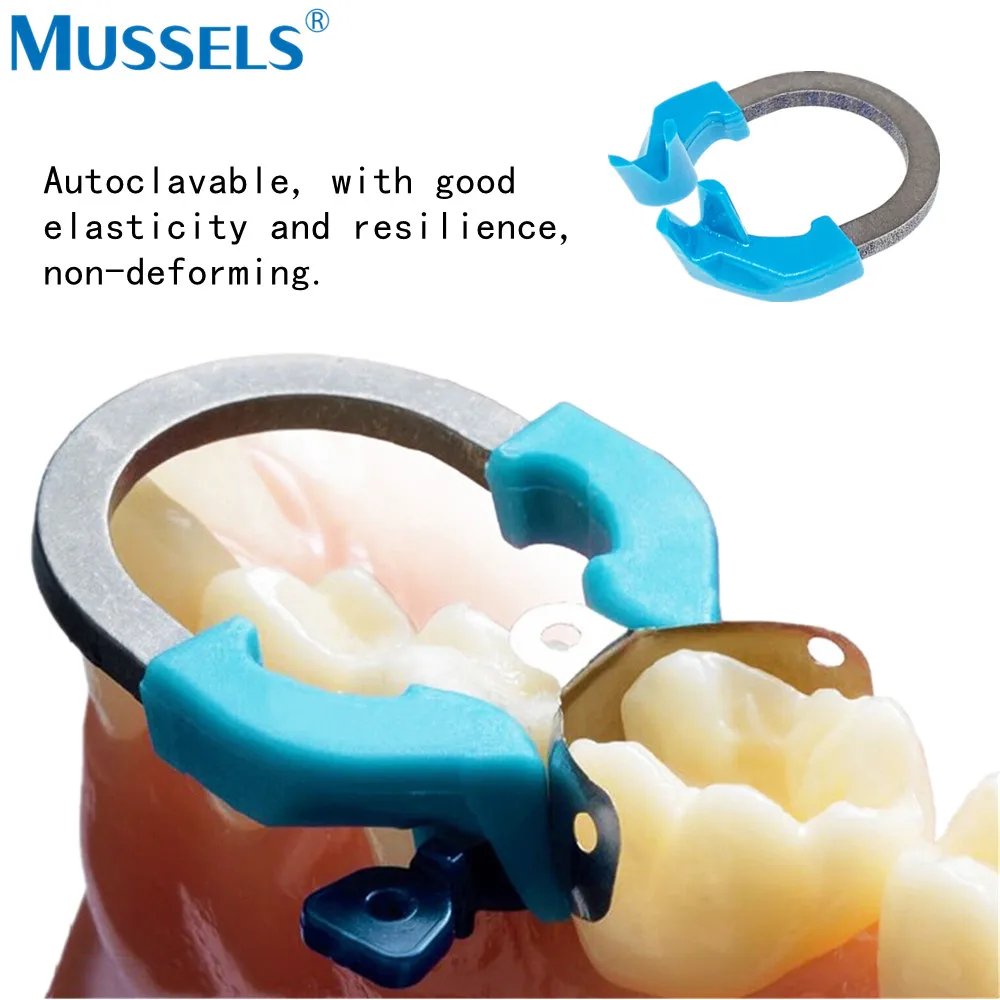 Dental Matrix Bands Clip NITI Clamp Ring Sectional Contoured Matrices Nickel Titanium Clamping Seperating Dentist Tools Material
Dental Matrix Bands Clip NITI Clamp Ring Sectional Contoured Matrices Nickel Titanium Clamping Seperating Dentist Tools Material
