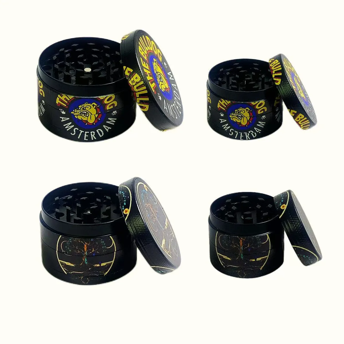 2 Inch 5cm 4 Layer Zinc Alloy The Bulldog Amsterdam Herb Grinder Cleaning Brush Magnetic Closure Manual Smoking Tool Gift
2 Inch 5cm 4 Layer Zinc Alloy The Bulldog Amsterdam Herb Grinder Cleaning Brush Magnetic Closure Manual Smoking Tool Gift