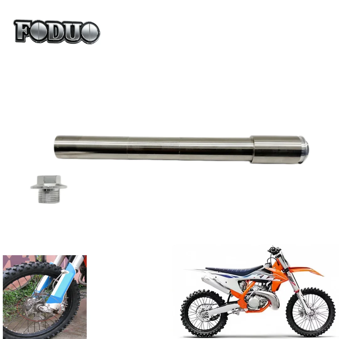Motorcycle For KTM HUSQVARNA GASGAS Front Wheel Axle Hub Shaft Pivot With Nut EXC EXCF SXF250 XCF350 FC450 TC250 MC125 EX250F
Motorcycle For KTM HUSQVARNA GASGAS Front Wheel Axle Hub Shaft Pivot With Nut EXC EXCF SXF250 XCF350 FC450 TC250 MC125 EX250F