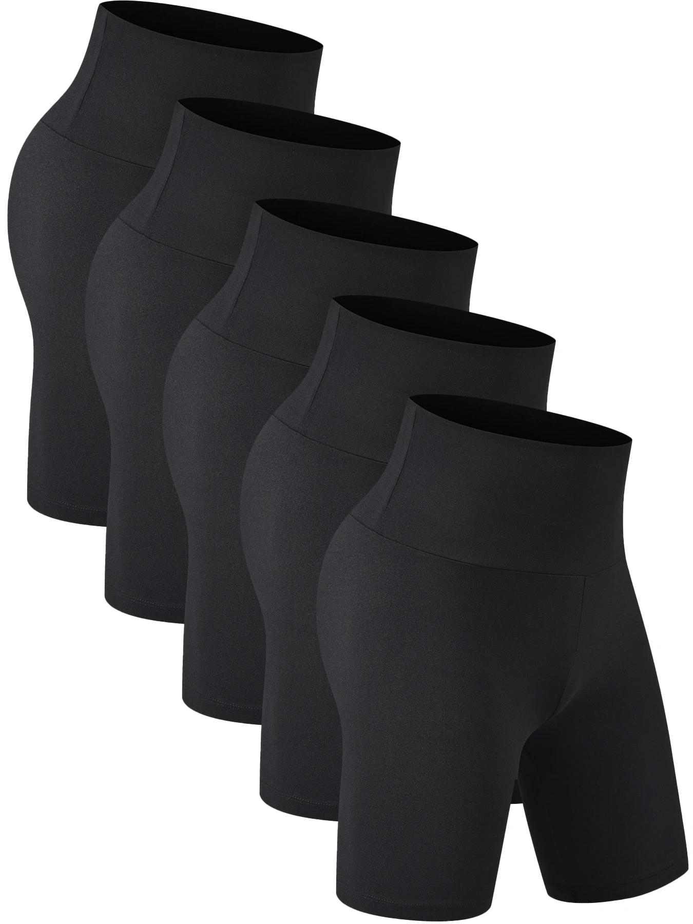 5 Pack Women's High Waisted Biker Shorts Super Soft Tummy Control No See Through Workout Yoga Running Push Up Gym Fitness Shorts
5 Pack Women's High Waisted Biker Shorts Super Soft Tummy Control No See Through Workout Yoga Running Push Up Gym Fitness Shorts