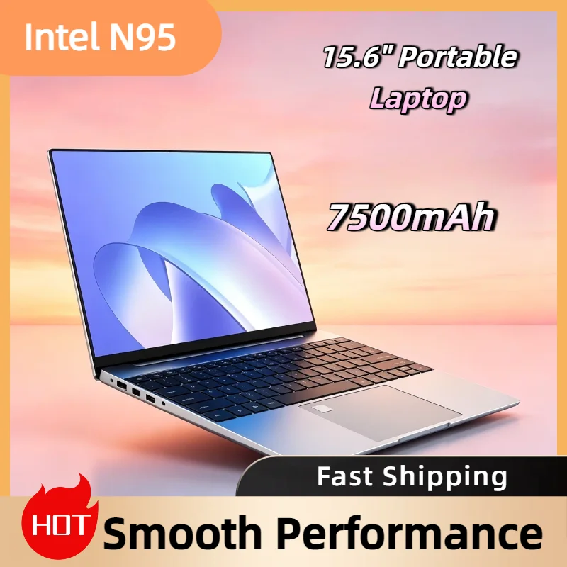 2026 NEW Windows 11 15.6 Inch Laptop Intel N95 32GB DDR4 2TB SSD 7500mAh Portable Notebook PC Gamer Backlit Fingerprint Office
2026 NEW Windows 11 15.6 Inch Laptop Intel N95 32GB DDR4 2TB SSD 7500mAh Portable Notebook PC Gamer Backlit Fingerprint Office