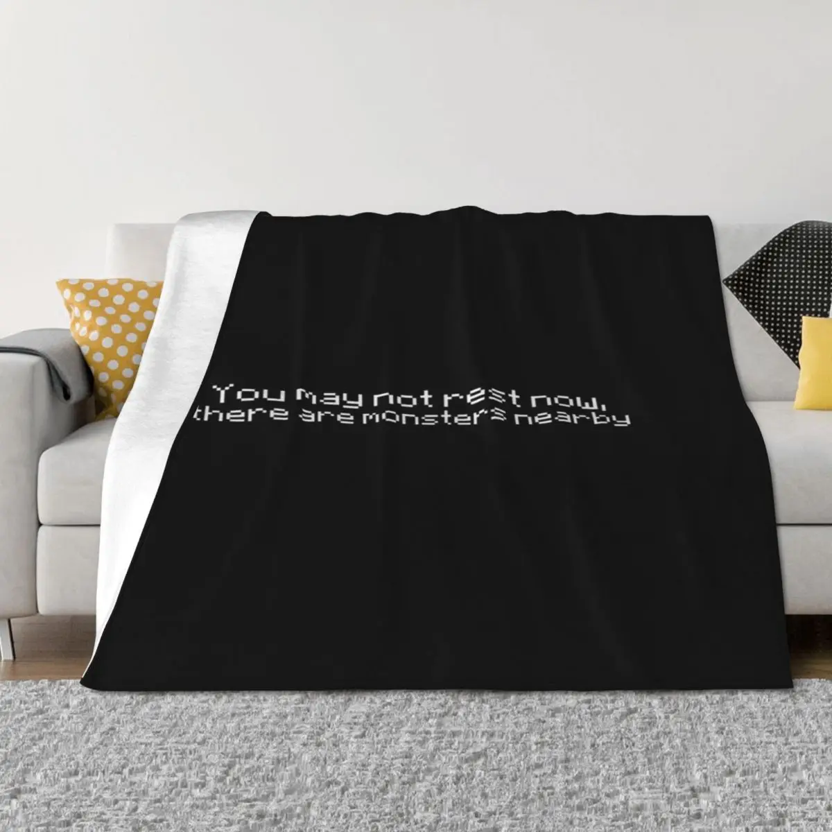 You May Not Rest Now, There Are Monsters Nearby Throw Blanket Soft Plush Plaid for sofa Kid'S Weighted Blankets
You May Not Rest Now, There Are Monsters Nearby Throw Blanket Soft Plush Plaid for sofa Kid'S Weighted Blankets