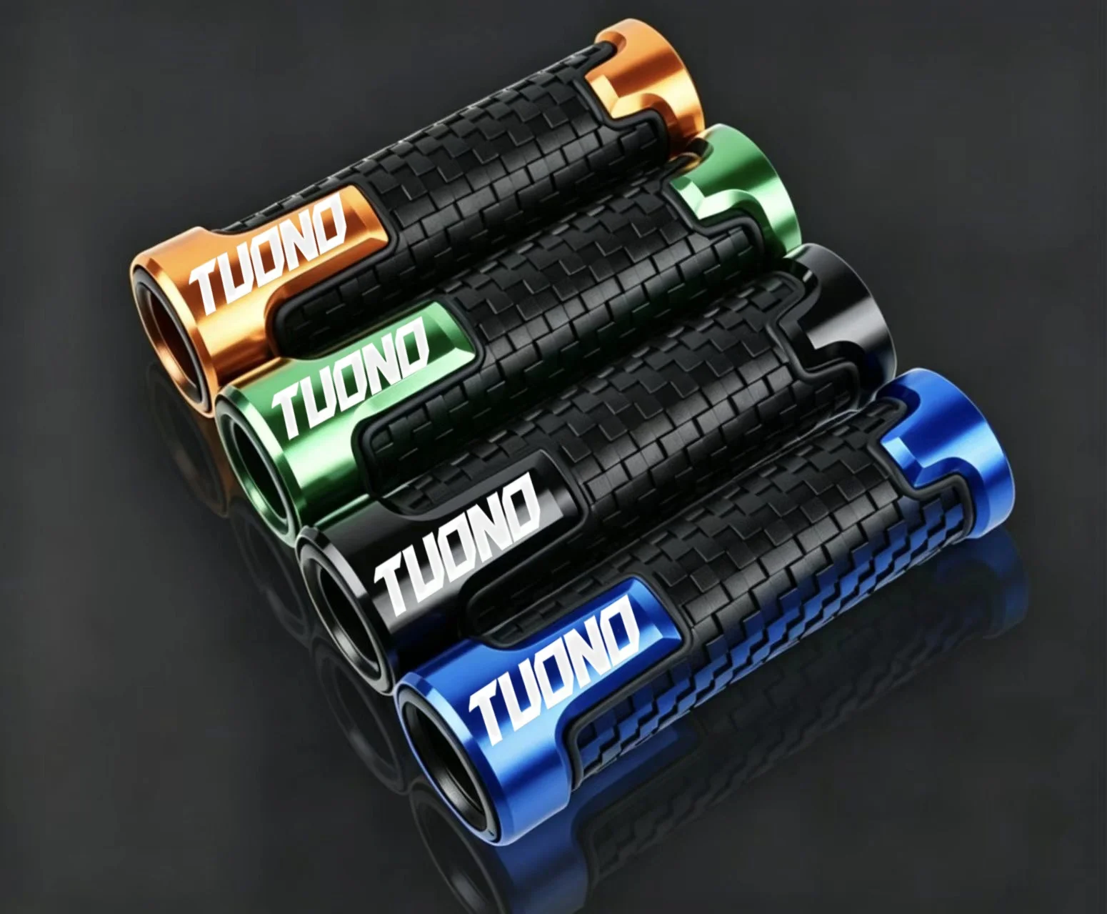 Latest Model Motorcycle Handlebar Grips for Tuono Series Models - Durable Comfortable Bike Accessory