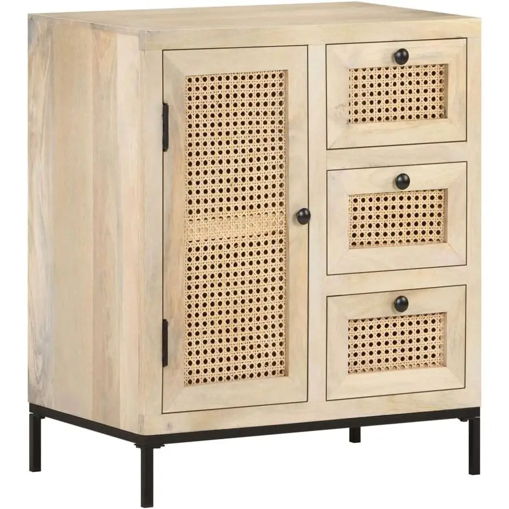 Mango Wood Sideboard with Cane, 13.8x23.6x27.6, Bleached Brown, Suitable for Bar, Liquor Hutch, Living Room, Dining Area, Hallwa
Mango Wood Sideboard with Cane, 13.8x23.6x27.6, Bleached Brown, Suitable for Bar, Liquor Hutch, Living Room, Dining Area, Hallwa