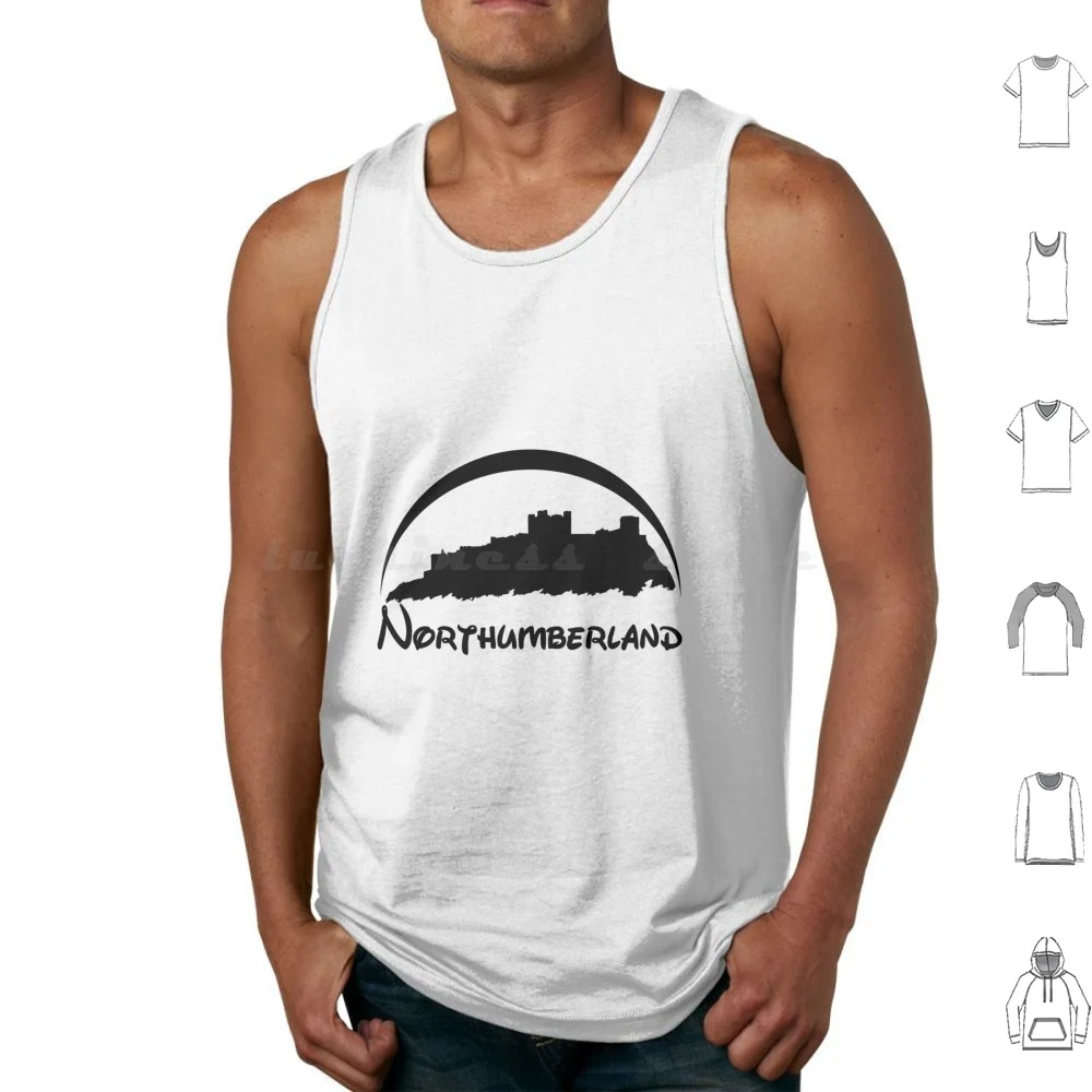 Northumberland ( Black Logo ) Tank Tops Vest Sleeveless Bamburgh Northumberland Castle Logo 
Northumberland ( Black Logo ) Tank Tops Vest Sleeveless Bamburgh Northumberland Castle Logo