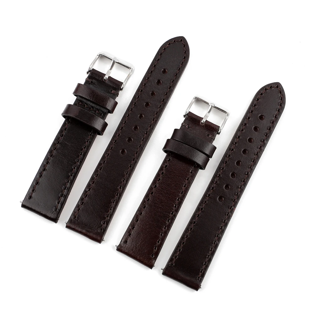 Vintage Oil Wax Genuine Leather Watch Strap 20mm 22 mm Dark Coffee Handmade Watchbands Waterproof Watch Band Bracelet for Men
Vintage Oil Wax Genuine Leather Watch Strap 20mm 22 mm Dark Coffee Handmade Watchbands Waterproof Watch Band Bracelet for Men