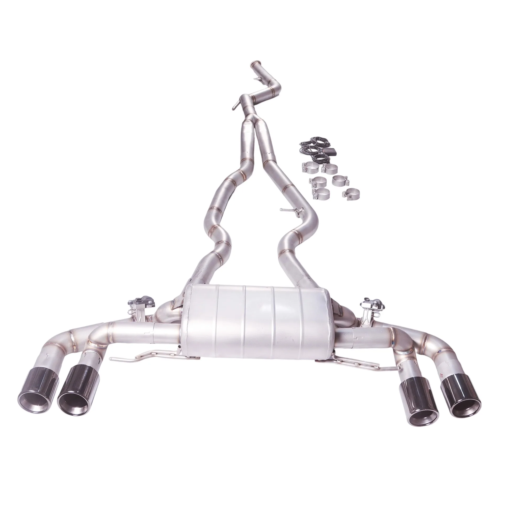 GFC exhaust/ Applicable to 21 BMW M340I 3.0T Catback304 stainless steel high-performance valve muffler system exhaust pipes
GFC exhaust/ Applicable to 21 BMW M340I 3.0T Catback304 stainless steel high-performance valve muffler system exhaust pipes