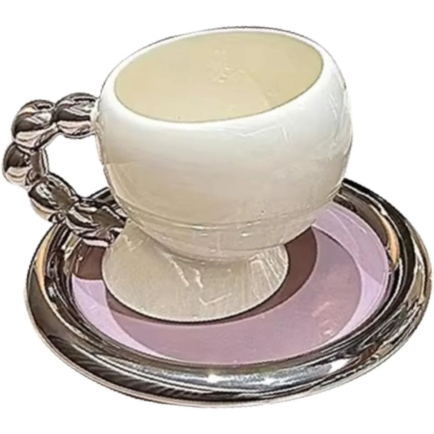 Elegant and classy White Ceramic Coffee Mug Set with Saucer - Stylish decorative tableware perfect for home and office - Smooth,
Elegant and classy White Ceramic Coffee Mug Set with Saucer - Stylish decorative tableware perfect for home and office - Smooth,