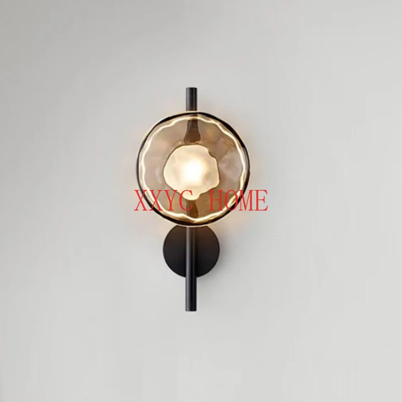 Glass wall lamp Nordic living room background wall lamp bedroom study decoration creative wall lamp
Glass wall lamp Nordic living room background wall lamp bedroom study decoration creative wall lamp