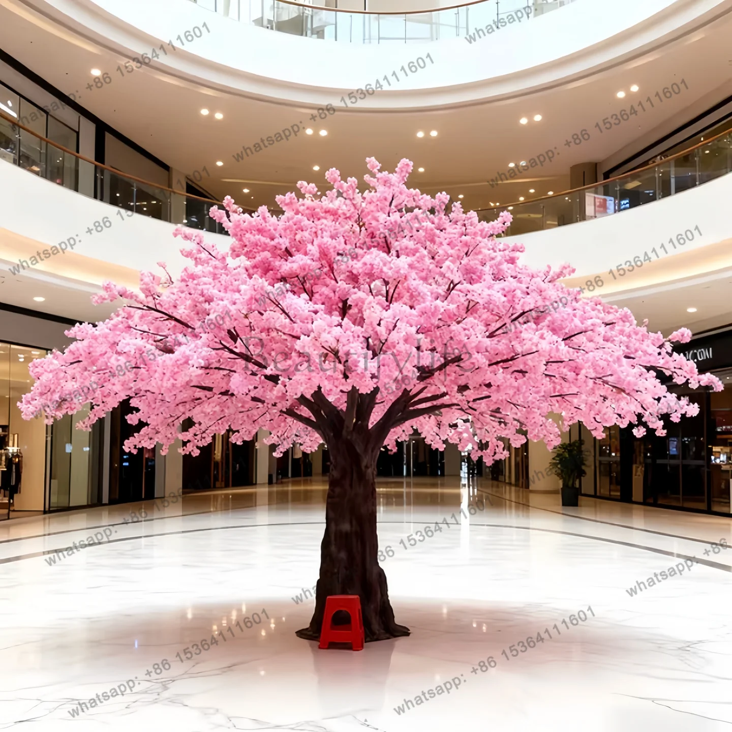 Simulation cherry blossom tree landscape hotel shopping mall lobby entrance decoration
Simulation cherry blossom tree landscape hotel shopping mall lobby entrance decoration